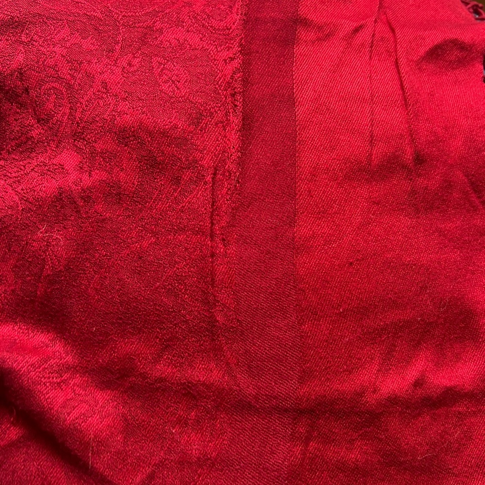 Burgundy Pashmina scarf